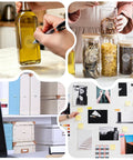 Clear Circle Stickers 1 Inch, 1440 Count on 20 Sheets, Glossy PET Film Seals for Packaging to Neatly Close Envelopes and Lightweight Paper Without Covering Logos or Text; clear round seals on jars, files, and photos