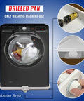 Pro Washing Machine Pan For Floor Protection With 1 Inch Drain Fitting Included Drilled Drain Pan Under Washer