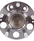 Front view of Two Piece Rear Left And Right Wheel Bearing And Hub Assembly Set Built For 2017 2020 Hyundai Elantra Eco SE Value Edition Limited 2018 2020 Elantra SEL And 2018 2022 Kona Front Wheel Drive