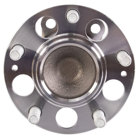 Front view of Two Piece Rear Left And Right Wheel Bearing And Hub Assembly Set Built For 2017 2020 Hyundai Elantra Eco SE Value Edition Limited 2018 2020 Elantra SEL And 2018 2022 Kona Front Wheel Drive
