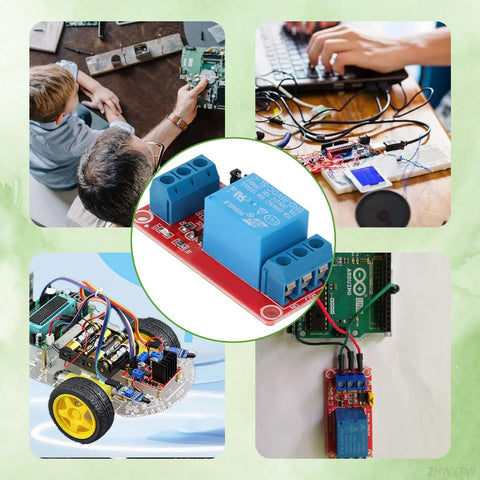 Four Channel 5V Relay Module With Optocoupler Isolation And High Low Level Trigger Ideal For Arduino STM32 Projects