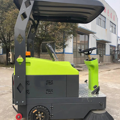Heavy Duty Industrial Ride On Floor Sweeper Machine For Commercial Warehouses And Factories Automatic Walk Behind Cleaning Equipment With Powerful Suction System