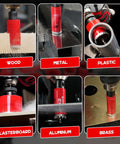 EZARC 16-piece red bi-metal hole saw kit with mandrels and case; for wood, metal, plastic, plasterboard, aluminum, brass