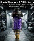 Desiccant Air Dryer System With Filter For Pneumatic Tools And HVLP Paint Guns Keeps Oil Water And Moisture Outta Your Lines