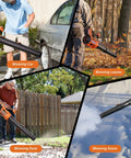 Beast Power Cordless Leaf Blower With 650 CFM Up To 180 MPH used for blowing car, leaves, dust, and snow