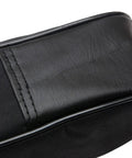 Close-up view of the Rugged Waterproof Sword Case With Padded Lining And Shoulder Strap, highlighting durable stitching details.