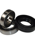 High Performance Bearing And Seal Kit For Maytag Washer Tub Repair includes two steel bearings and one rubber seal.