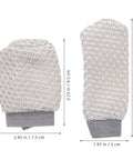 Get That Fresh And Breezy Fit With This Super Durable Gear Shift Knob Cover Kit Plus Breathable Brake Handle Grip Sleeve Made For Ultimate Comfort And Long lasting Style In Your Ride. gray mesh shifter cover, 7.5 cm wide, 13 cm tall