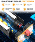Image showing internal components of 3000W Pure Sine Wave Inverter For RV And Off Grid Power 24V DC To 110V 120V AC, highlighting voltage protection features.