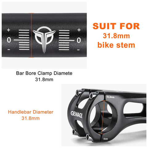Wide 780mm Mountain Bike Handlebar With 31.8 Clamp And 25mm To 120mm Rise Options For Gnarly Trail Rides And All Mountain Adventures Aluminum
