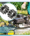 Honda Mower Drive Wheel Gears Kit 12 Tooth Replacement Includes 42661-VE2-800 Gears with lawn mower in background