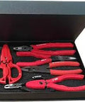 Six Piece Screw Extractor Pliers And Scissors Gift Set Built Tough No Slip Teeth Grip High Carbon Steel Made In Japan