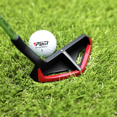 35 Inch Right Handed Golf Chipper With 32 Degree Loft on green grass beside golf ball