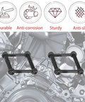Two Pack Pro Grade Top Notch High Precision Non Slip Rotation Pins For Precision Machines, Motorcycle Engines, And Vehicle Aircraft Model Balancing Bars