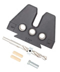One Half Inch Dowel Jig Upgrade Kit With Hardened Steel Drill Guides For Pro Grade Ultra Precise Straight Dowel Holes And Alignment Pin