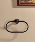 Oil Rubbed Bronze Toilet Paper Holder And Hand Towel Ring Set Farmhouse Wall Mounted Bathroom Hardware SUS304 Stainless Steel Scratch Resistant