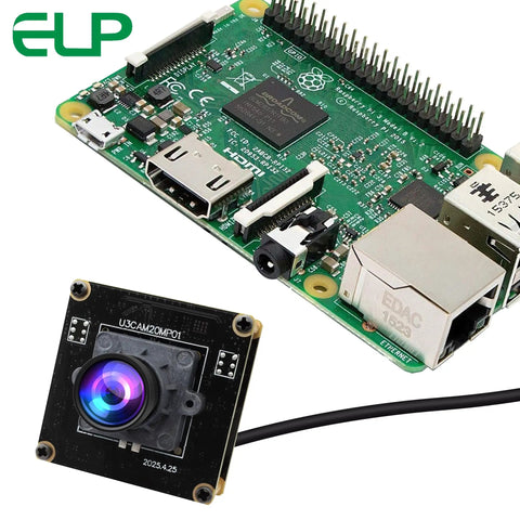 Ultra HD 20MP USB3 Camera Module For Computers And Raspberry Pi 4K 30FPS WebCam Board With 95 Degree Wide Angle Lens USB3 USB2