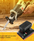 Heavy Duty 18V Battery Charger With 3.0A No Sweat Fast Charging For All Porter Cable 18 Volt Cordless Power Tools in use on wood.