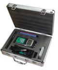 Hella Precise Portable Surface Roughness Tester Gauges Ra Rz Rq Rt Surfaces in a sturdy metal case with accessories.