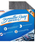 Odor Defense Breathe Easy Cabin Air Filter With Activated Carbon For Audi A4 A5 Q5 S4 S5 SQ5 Allroad And 2015 2024 Macan