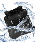 6 Pack Waterproof Dry Bags For Kayaking And Outdoor Adventures, Lightweight Yet Durable With Double Layer Coating, featured with water splash
