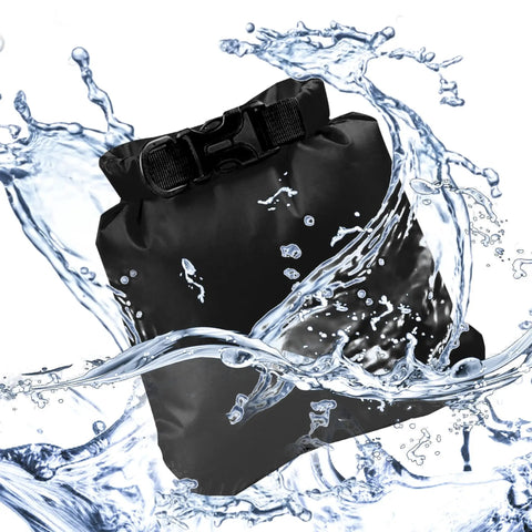6 Pack Waterproof Dry Bags For Kayaking And Outdoor Adventures, Lightweight Yet Durable With Double Layer Coating, featured with water splash