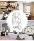 Grippy Wall Mount Hook With Heavy Duty Adhesive Strip No Stress Drilling Required showcased in modern kitchens and bathrooms.