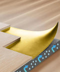 Heavy Duty Three In One Floor Underlayment Two Hundred Sq Ft Roll With Built In Tape And Vapor Barrier Three Mm Thick Epe Foam showing moisture control beneath laminate flooring.