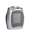 Tiny But Mighty Ceramic Space Heater Portable Indoor Heating Solution With Overheat And Tip Over Protection Thermostat Non Oscillating 1500W Fast Heating Three Settings High Low Or Fan Only Silver