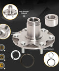 Front Wheel Hub Bearing Assembly For Toyota 4Runner 1996-2001, Sequoia 2001-2007, Tundra 2000-2006, And Tacoma 1999-2004 2WD Only