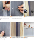 12 Pack Black Matte Square Cabinet Knobs For Drawers Built Tough With Solid Metal Build 30mm 1.2 Inch Size And Standard Screw Holes Easy Upgrade For Cabinets Dressers And More, installation steps