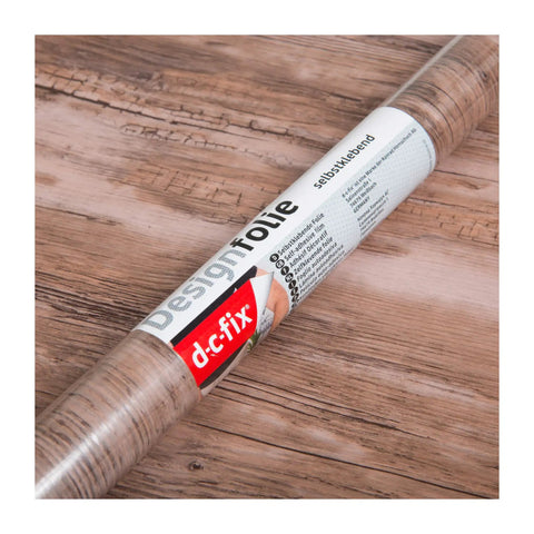 Rustic Wood Self-Adhesive Film Peel-And-Stick Wrap For Walls Cabinets And Furniture Transform Any Flat Surface Quickly With Easy Cut-To-Size Application And A Warm Vintage Look roll on wooden surface
