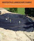 Tough As Nails Geotextile Fabric For Driveways And Erosion Control 6 Ft By 50 Ft 6 Oz Non-Woven PP Drainage Fabric installation