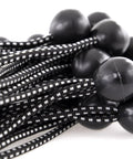 Beefy Heavy Duty Ball Bungee Cord 11 Inch With 1 Inch Nylon Ball For Indoor Outdoor Tarp Tie Down And Securement Pack Of 25 Black