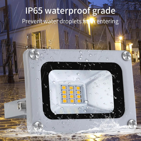 Tough As Nails Led Flood Light 12V 24V DC 10W 1000 Lumens Ip65 Waterproof Wall Mount For Backyard Patio Yard Security And Solar Diy Builds Built Different For Any Nighttime Gig Outside