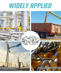 3/8 inch hydraulic hose fittings for industry, agriculture, construction, and hydraulic systems applications