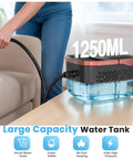 Powerful Portable Steam Cleaner With 15 Second Heat Up And 1250Ml Tank for effortless home cleaning with 1250ml tank and hose.