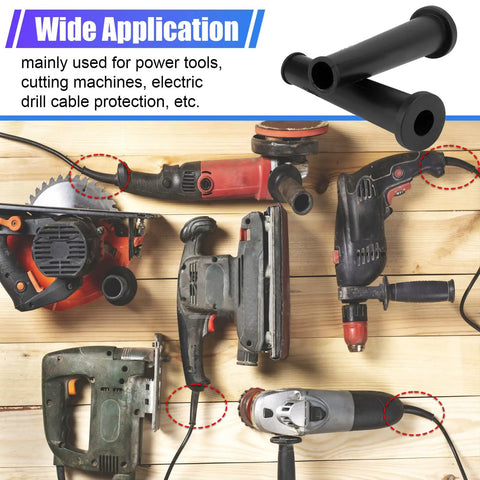 Replacement Strain Relief Cord Guard For Worm Drive Circular Saw HD5750 5825 compatible with various power tools and cables.