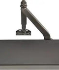 Built Tough Heavy Duty Door Closer 7500 Series Tri Style Surface Mount with cast aluminum body, top view.