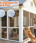 Pet Resistant Window Screen Replacement Mesh 48W X 99L 2 Pack Durable Polyester DIY Repair Kit for sliding doors and patios