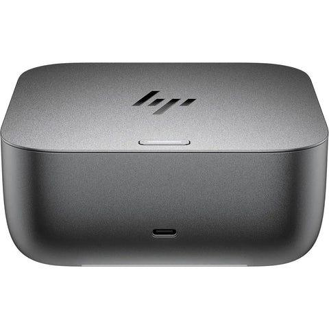 Rock Solid Thunderbolt 4 Universal Docking Station With 280W Power Delivery Plug And Play Usb-C Port Replicator Bundle top view