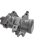 Buttery Smooth Power Steering Gear Box Assembly For 1999 2006 Chevy Silverado 1500 Gmc Sierra 1500 With Freshly Sealed O Rings, side view.