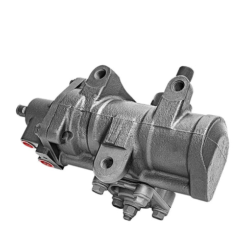 Buttery Smooth Power Steering Gear Box Assembly For 1999 2006 Chevy Silverado 1500 Gmc Sierra 1500 With Freshly Sealed O Rings, side view.