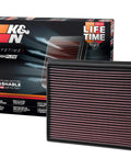 High-Flow Lifetime Engine Air Filter For Toyota Tacoma Tundra Sequoia 2014-2024 Premium Washable Replacement product box
