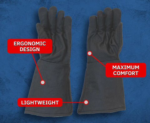 Arc Flash Gloves 25 Cal TCG Series Large Size with ergonomic design, durable grip, and comfortable fit for electricians and utilities PPE.