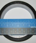 High Temperature Polyimide Film Tape For Electronics Pros And DIYers, Three Quarters Inch Wide, One Mil Thick, with ruler for scale
