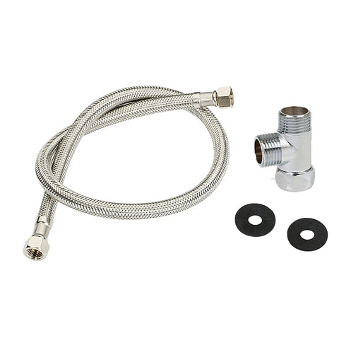 Installation kit for BB270 Dual Nozzle Bidet Attachment For Toilet Seat With Warm And Cold Water Non Electric Posterior And Feminine Wash