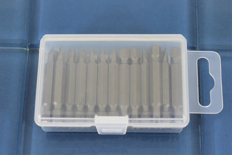 25 Piece Spanner Size Six Screwdriver Insert Bits Crafted From Hardened S2 Steel Impact Ready in sturdy case
