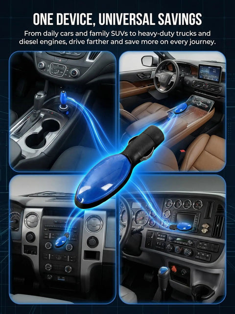 Ultimate Car Fuel Saver Device For Cars And Trucks, Portable Plug In Gas Economizer That Helps You Save 10 To 30 Percent On Gas Instantly