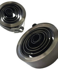 Tempered Steel Loop End Clock Mainspring 3/4 x 0.018 x 96 Inches for Clock Repair Pros displayed close-up